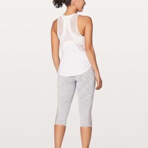 Lululemon Sculpt Tank II Gather Up Mesh Workout Athletic Tank Top